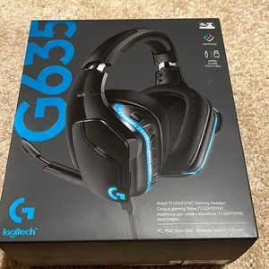 Logitech G633 wired gaming headset RGB
